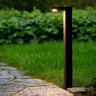 Lucide Texas I - Gartenleuchte - 6 x 15 x 60 cm - 6W LED inkl. - IP54 - anthrazit