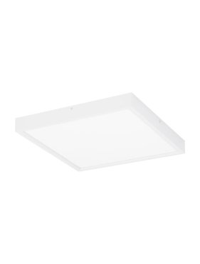 Nova Luce Itos - deckenleuchte - 40 x 40 x 4,5 cm - 32W LED inkl. - sand weiß
