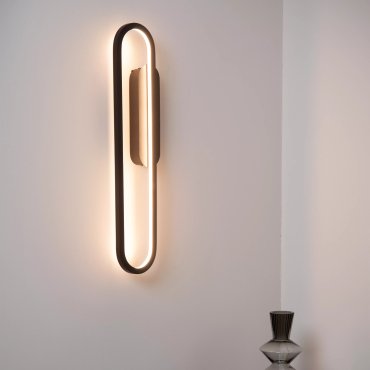 Lucide Thelma - Wandleuchte - 12 x 5,6 x 60 cm - 22W dimmbare LED inkl - schwarz