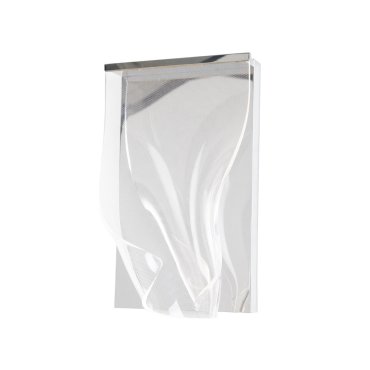 Maxlight Silk - Wandleuchte - 25 x 10 x 40 cm - 2,4W LED inkl. - Chrom