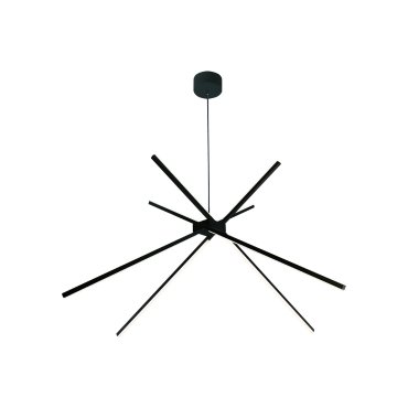 Maxlight Spider - Hängeleuchte - Ø 114 x 200 cm - 33W LED inkl - schwarz