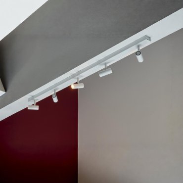 Nordlux Omari - Aufbaustrahler - 12 x 118 cm - 3 Stufen Dimmer - 5 x 3,2W LED inkl. - weiß