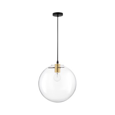 Nova Luce Mirale - Hängeleuchte - Ø 25 x 181 cm - Gold und Schwarz