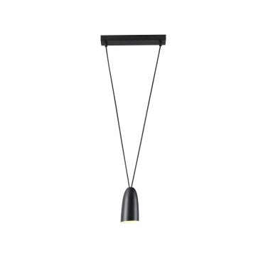 Maxlight Sistema - Hängeleuchte - 18 x 6 x 150 cm - schwarz