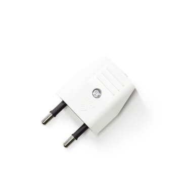 Creative Cables Schuko - Stecker ohne Erdung - 230V - weiß