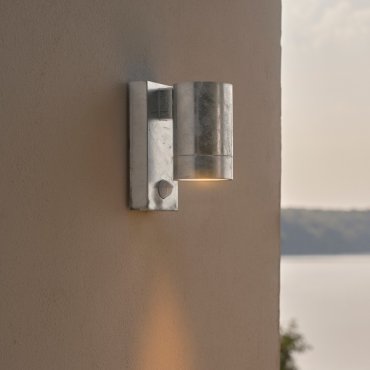 Nordlux Tin Maxi Sensor - Außenwandleuchte - Ø 7,6 x 16,3 cm - IP54 - verzinkt