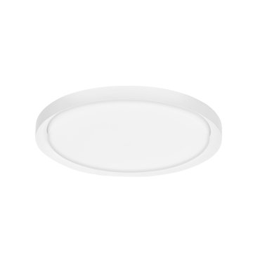 Nova Luce Troy - Deckenleuchte - Ø 56 x 7,5 cm - 50W dimmbare LED inkl. - matt weiß