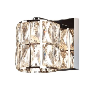 Maxlight Diamante - Wandleuchte - 12 x 13 x 13,5 cm - Chrom