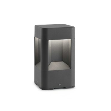 Faro Naya - Gartenleuchte - 12 x 12 x 20,5 cm - 8W LED inkl. - IP54 - dunkelgrau