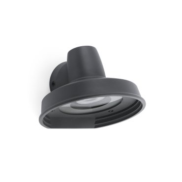 Faro Bronx - Wandleuchte - 14,4 x 13,3 x 9,6 cm - IP44 - dunkelgrau