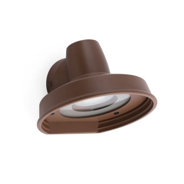 Faro Bronx - Wandleuchte - 14,4 x 13,3 x 9,6 cm - IP44 - braun
