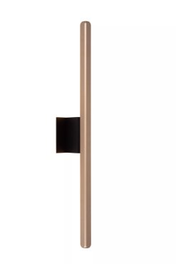 Lucide Braga - Wandleuchte - 10 x 8 x 62 cm - Kaffee
