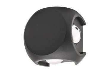 Integral LED Havana – außenwandleuchte – 8,16 x 5,05 x 8,16 cm – 8W LED inkl. – IP54 – anthrazit