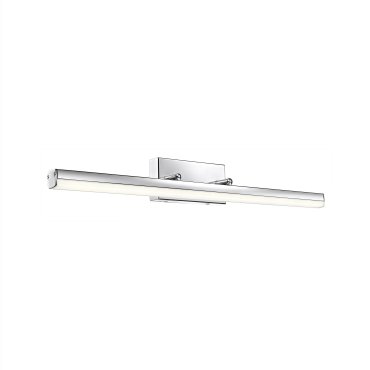 Nova Luce Vanese - Spiegelleuchte - 63 x 7,5 x 7,5 cm - 18W LED inkl. - IP44 - Chrom
