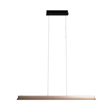 Maxlight Jo-Jo - Pendelleuchte - 124 x 6 x 195 cm - 38W LED inkl - 2700K-5500K - gold und schwarz