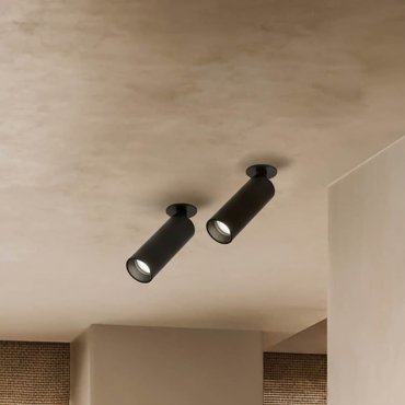 Faro Stan Slim - Einbauspot - Ø 4,2 x 13,1 cm - Ø 38 mm Einbaumaß - schwarz