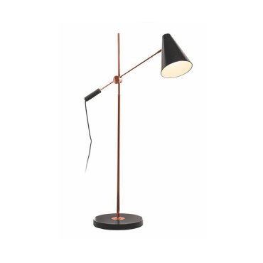 Artdelight Obscur - Stehleuchte - Ø50 x 150 cm - schwarz