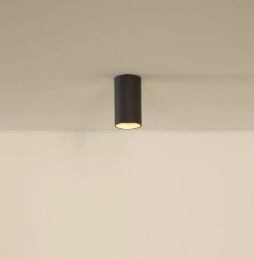 Lucide Delto - Aufbaustrahler - Ø 5,5 x 10 cm - 5W dimmbare LED inkl - dimmbar auf warm - grau