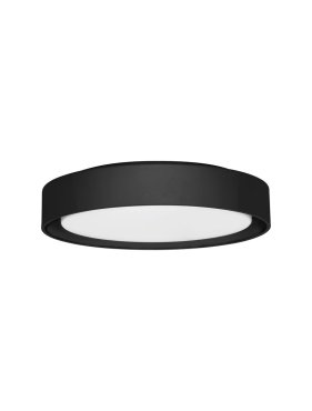 Nova Luce Koi - deckenleuchte - Ø 48 x 8 cm - 30W LED inkl. - sand schwarz