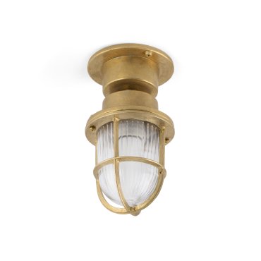 Faro Mauren - Decken-/Sockellampe - Ø 12 x 23 cm - IP44 - Messing