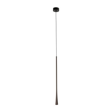 Faro Diana 600 – hängelampe – Ø 3,2 x 60 cm – 6W LED inkl. - dunkelbraun