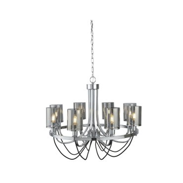 Searchlight Catalina - Kronleuchter - Ø 70 x 124 cm - Chrom