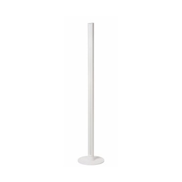 Artdelight Frankfurt - Stehleuchte - 3-Positionen Touch-Schalter - 154 cm - 20W LED inkl - weiß