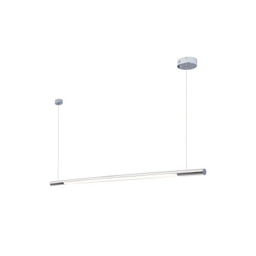 Maxlight Organic - Pendelleuchte - 100 x 140 cm - 16W LED inkl - Chrom