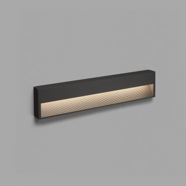 Faro Grada - Wandleuchte - 60 x 4,6 x 12,8 cm - 12W LED inkl. - IP54 - dunkelgrau