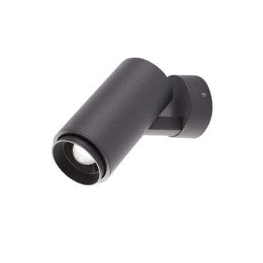 Faro Plom - Außenwandleuchte - 20 x 8 x 8 cm - 8.5W LED inkl. - IP64 - dunkelgrau