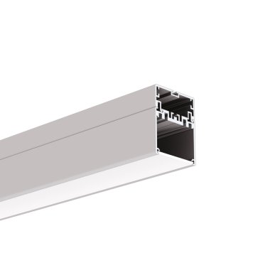 Klus 4050 - LED-Profil - 3,7 x 5,02 cm - silber eloxiert