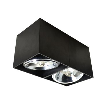 Zuma Line Box SL2 - Aufbaustrahler 2L - 24 x 12 x 12 cm - schwarz