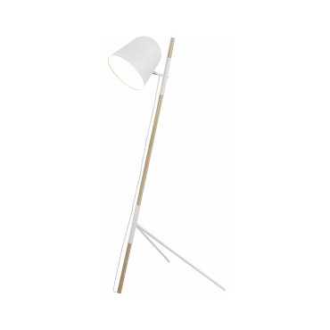 Artdelight Sensa - Stehleuchte - 150 cm - weiß und hellbraun