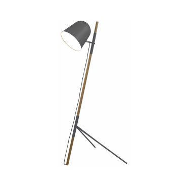 Artdelight Sensa - Stehleuchte - 150 cm - schwarz und hellbraun