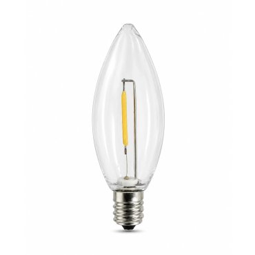 Leuchtmittel für New Garden Okinawa am Kabel - Ø 2,8 x 7,8 cm - E12 - 0,2W nicht dimmbar - 24V - 2200K