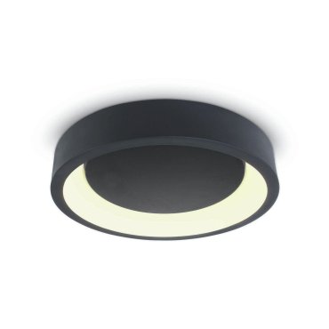 ONE Light LED Dekorative Plafo - Deckenleuchte - Ø 60 x 13,2 cm - 42W LED inkl. - anthrazit