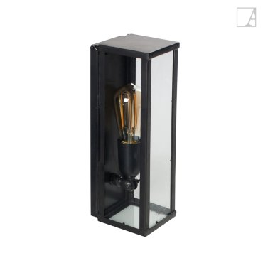 Authentage Vitrine Small - Außenwandleuchte - 10 x 10 x 33 cm - IP43 - Bronze