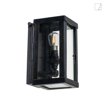 Authentage Vitrine Petite 1L - Außenwandleuchte - 7,5 x 7,5 x 15 cm - IP43 - Bronze