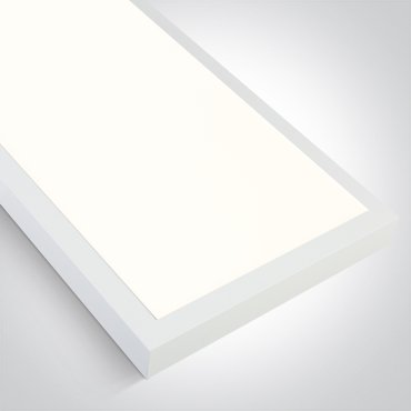 ONE Light UGR19 Backlit - Deckenleuchte - 120 x 30 x 4,2 cm - 40W LED inkl - weiß