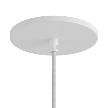 Creative Cables Flush - Deckenrosette - Ø 12,6 x 0,7 cm - weiß