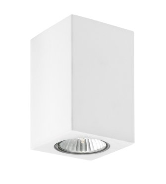 Nova Luce Nevio - Deckenstrahler - 11 x 7 cm - weißer Gips