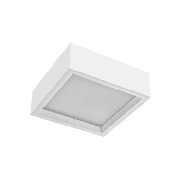Nova Luce Belina - Deckenleuchte - 25 x 25 x 8,5 cm - weißer Gips