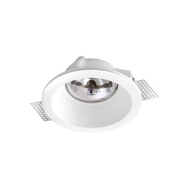 Nova Luce Vitale - Einbaustrahler - Ø 200 mm, Ø 205 mm Einbaugröße - weißer Gips