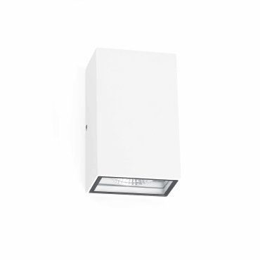 Faro Ling - Wandleuchte - 9,2 x 7,1 x 15,7 cm - 6W LED inkl. - IP54 - matt weiß