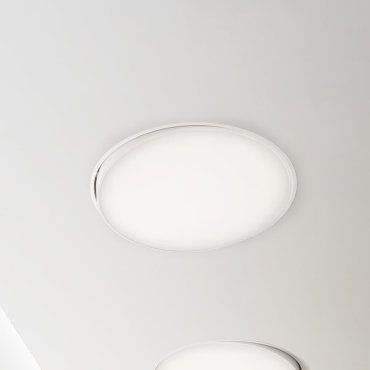 Nova Luce Perfect Profile Trimless - Einbaustrahler - Ø 840 mm, 830 mm Einbaumaß - 80W dimmbare LED inkl. - 3000K - weiß