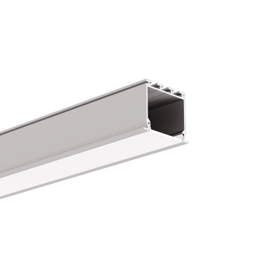 Klus Lokom - LED-Einbauprofil - 3,02 x 2,45 cm - silber eloxiert
