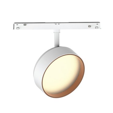 VK Lighting Eiva - magnetisches Schienensystem - Schienenstrahler - Ø 12 x 4,5 cm - 9W LED inkl. - DALI dimmbar - weiß