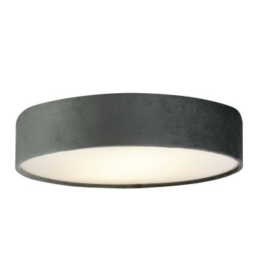 Searchlight Drum - Deckenleuchte - Ø 50 x 10 cm - grau