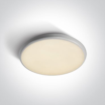 ONE Light LED Slim Plafo Range - Außen-Deckenleuchte - Ø 35 x 4 cm - 25W LED inkl. - IP54 - weiß - einstellbare Lichtfarbe