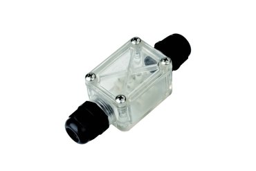 Integrierte wasserdichte LED-Anschlussdose - 2 Verschraubungen - IP67